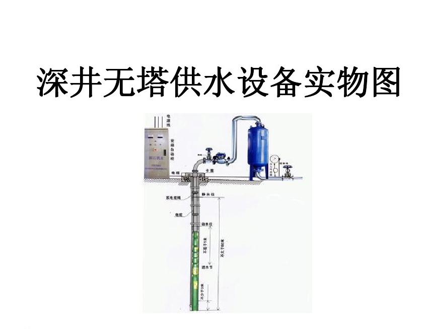 厦门同安区井泵无塔式供水设备